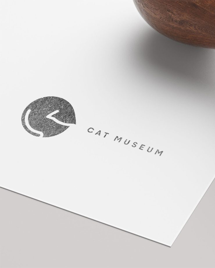 cat museum-Mockups Design